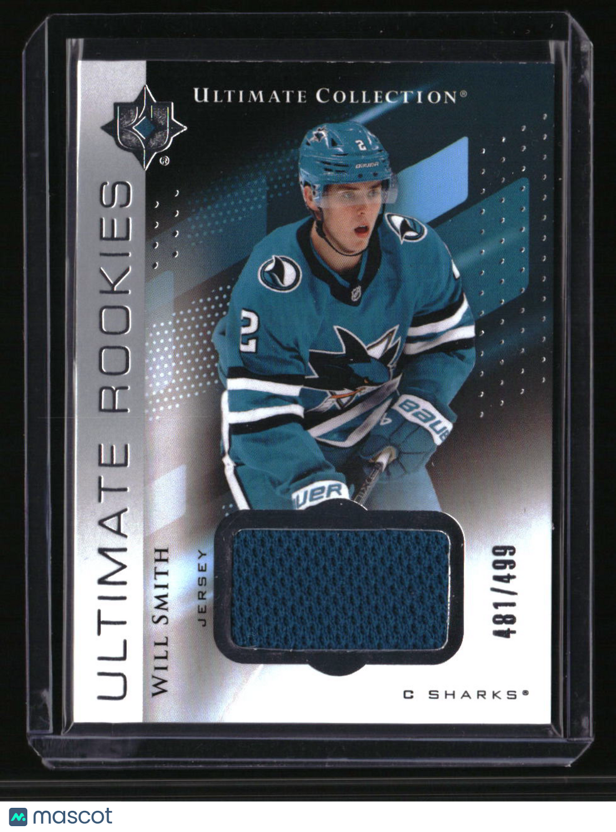 2024-25 Upper Deck Ultimate Collection Will Smith Ultimate Rookies Jersey #/499