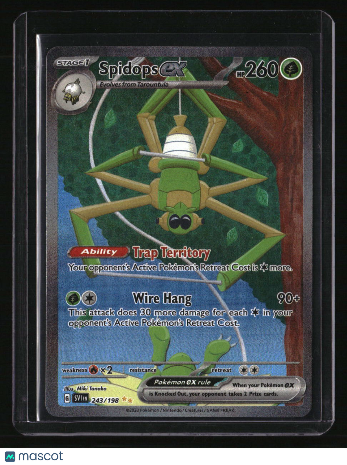 SV01: Scarlet & Violet Base Set Spidops ex
