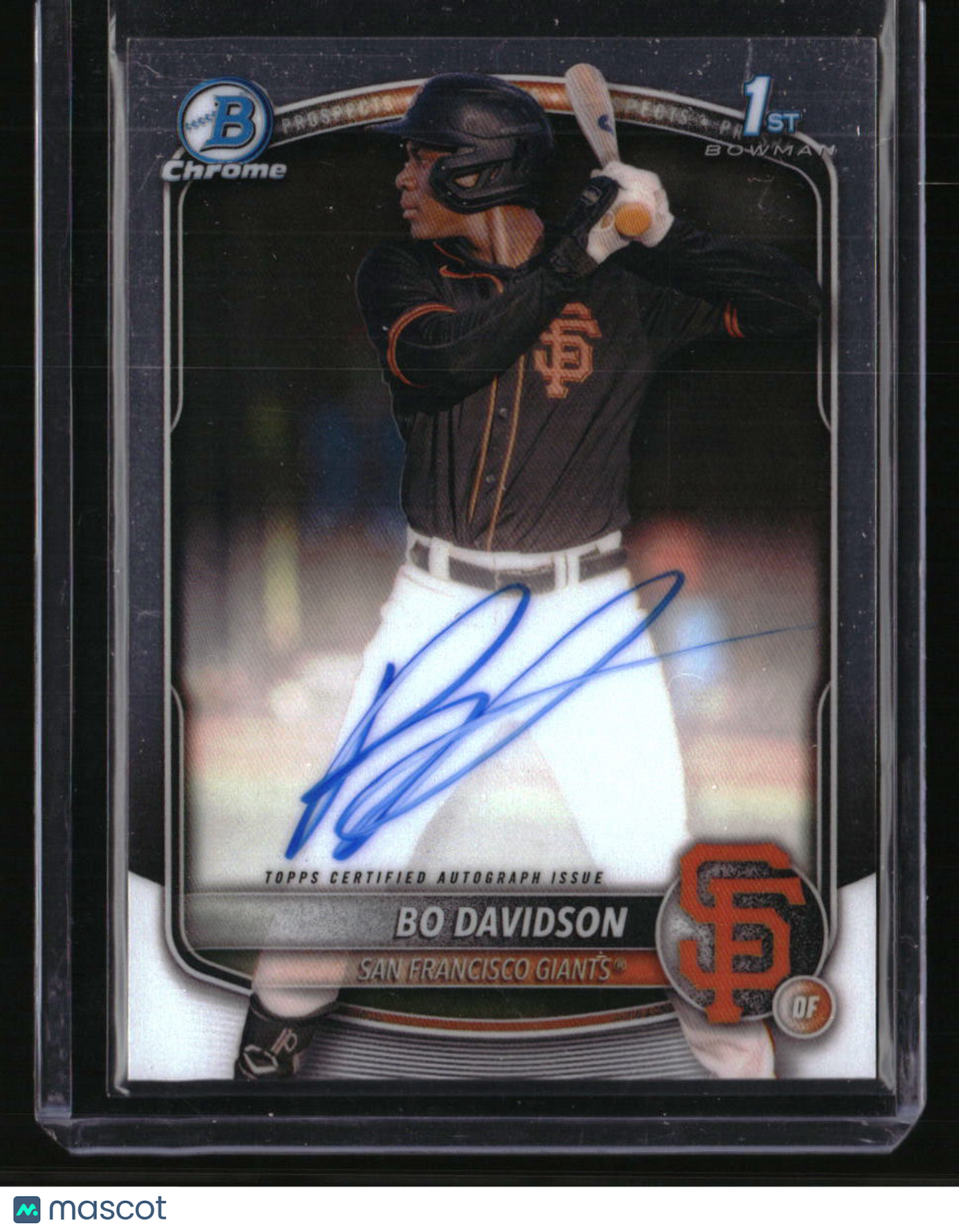 2025 Bowman Chrome Bo Davidson Prospect Autographs