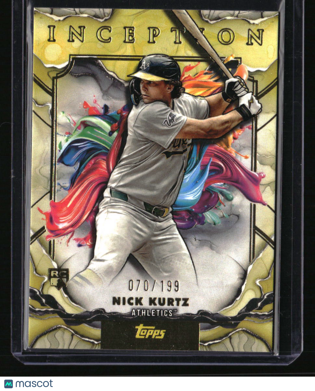 2025 Topps Inception Nick Kurtz Yellow #/199