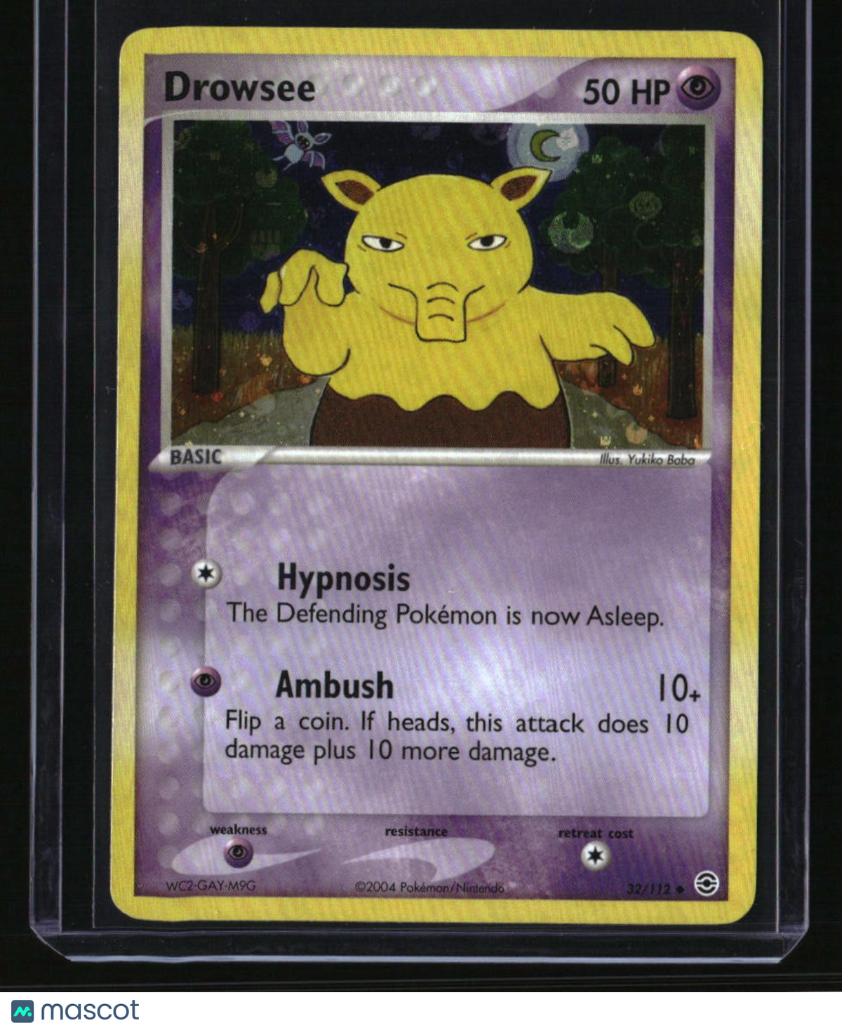 EX FireRed & LeafGreen Drowsee Reverse Holo