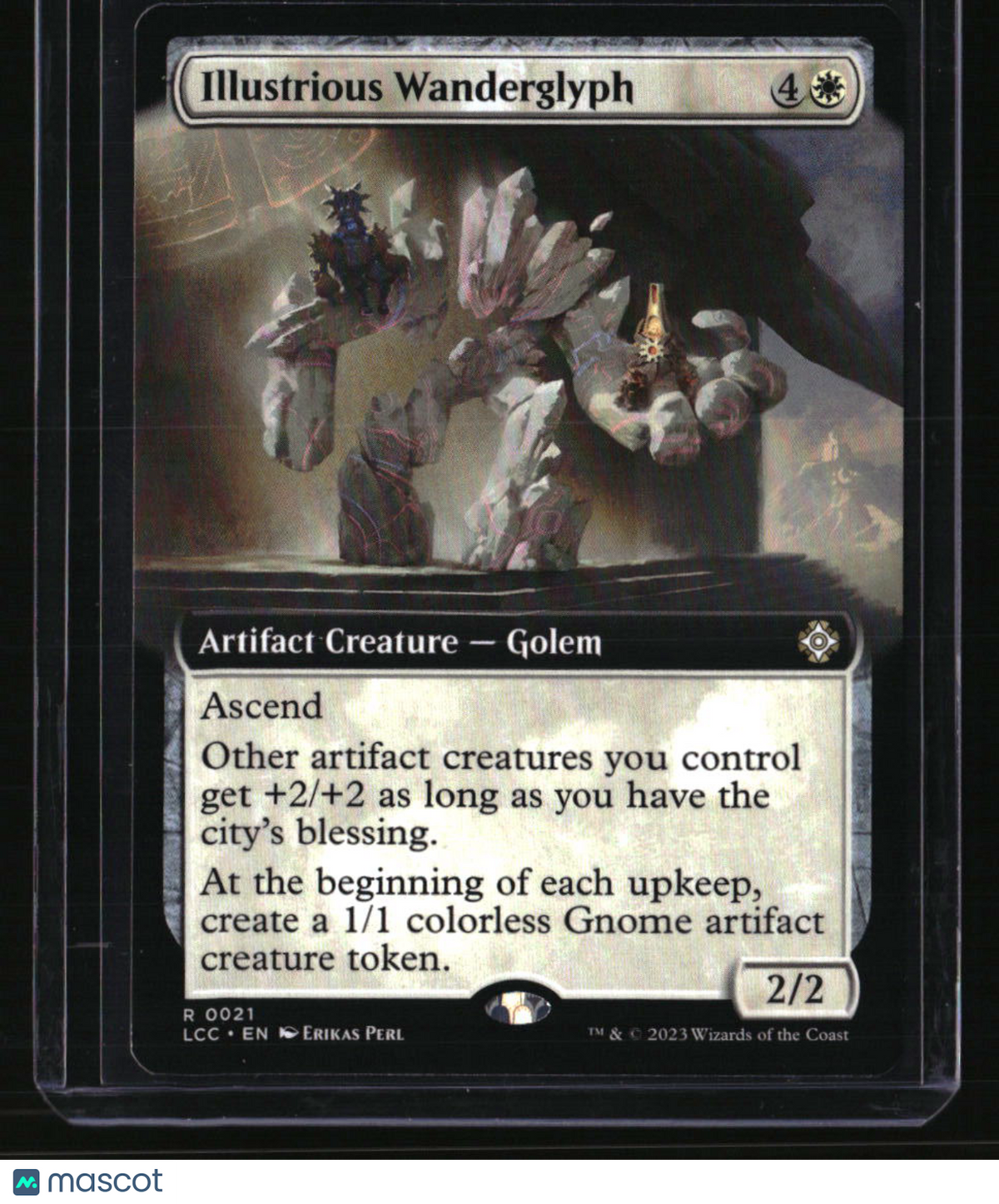 Commander: The Lost Caverns of Ixalan Illustrious Wanderglyph (Extended Art)