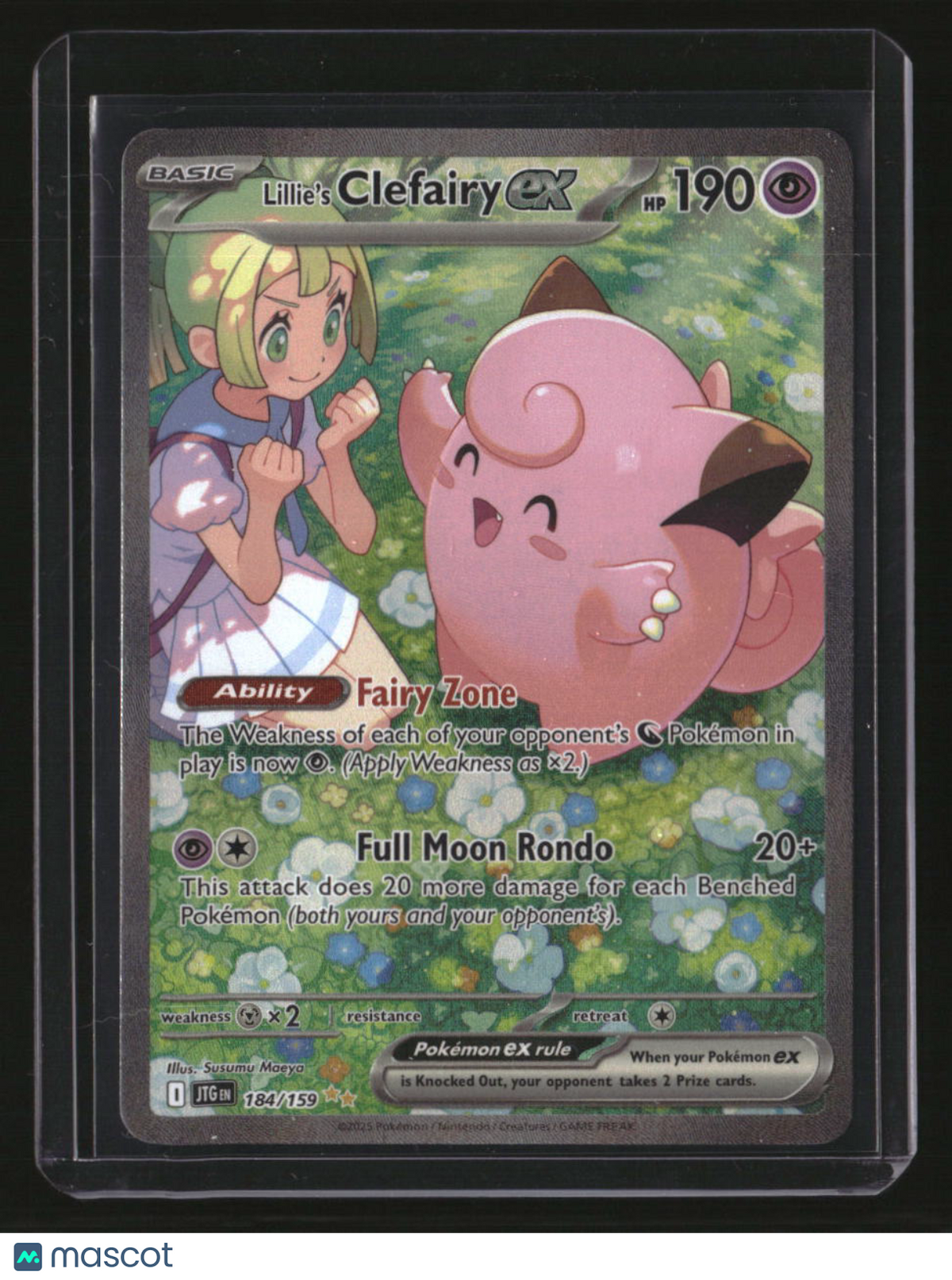 SV09: Journey Together Lillie's Clefairy ex
