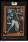 2025 Topps Chrome Update Nick Kurtz Orange Wave Refractors #/25
