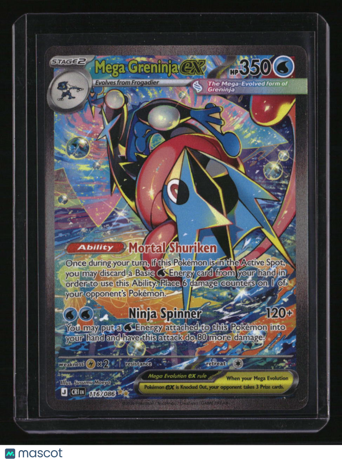 ME04: Chaos Rising Mega Greninja ex