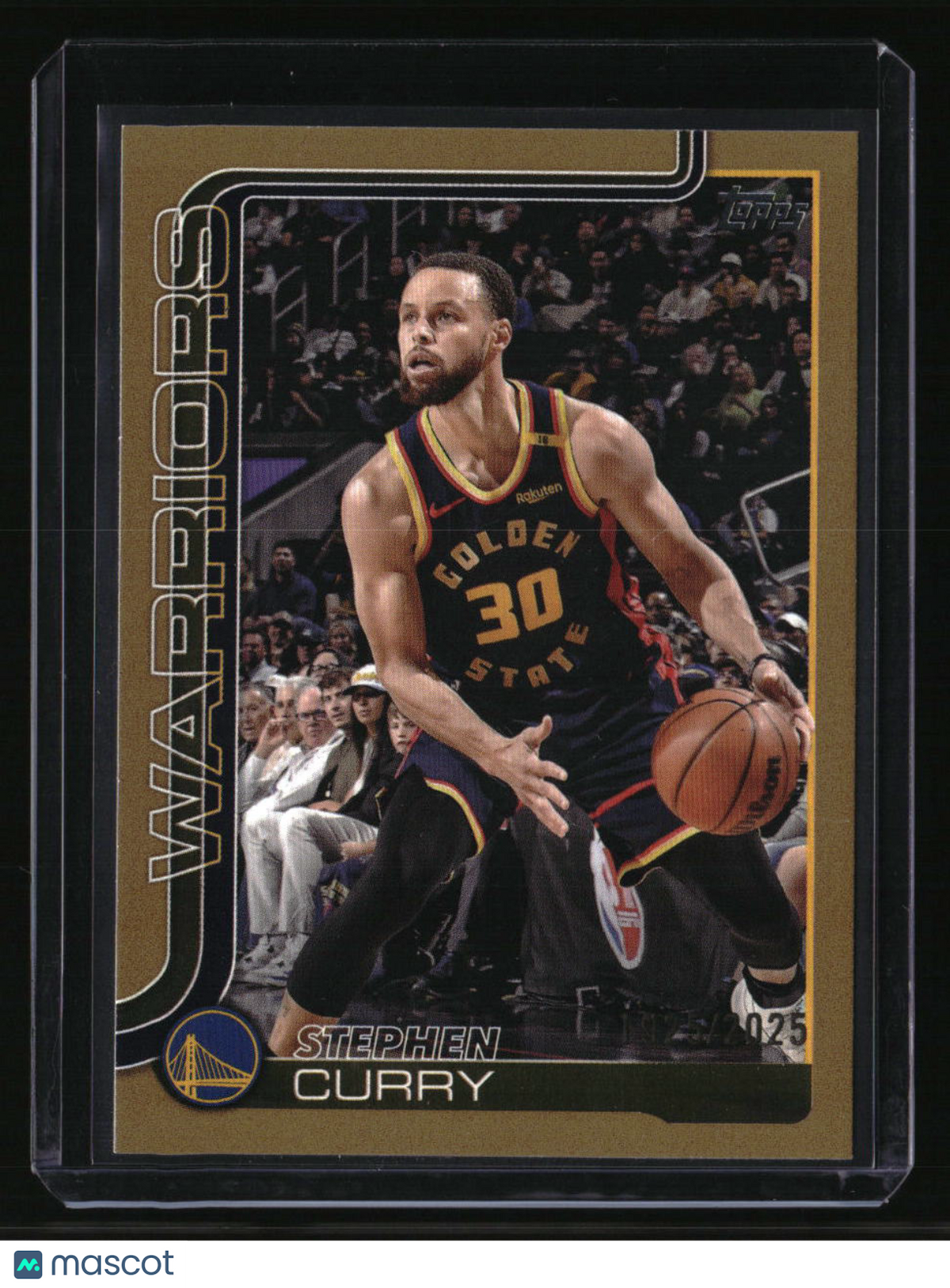 2025-26 Topps Stephen Curry Gold #/2025