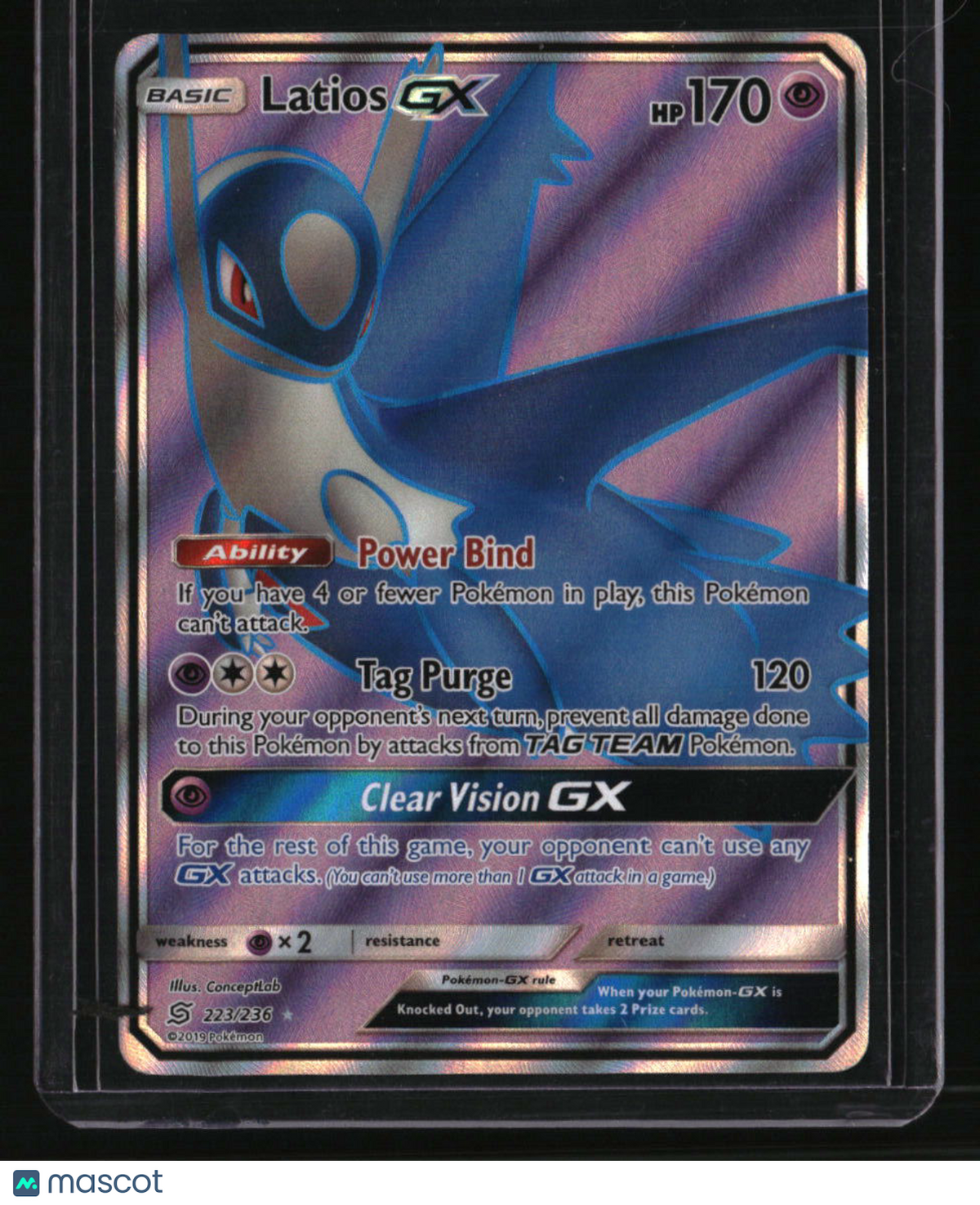 SM - Unified Minds Latios GX (Full Art)
