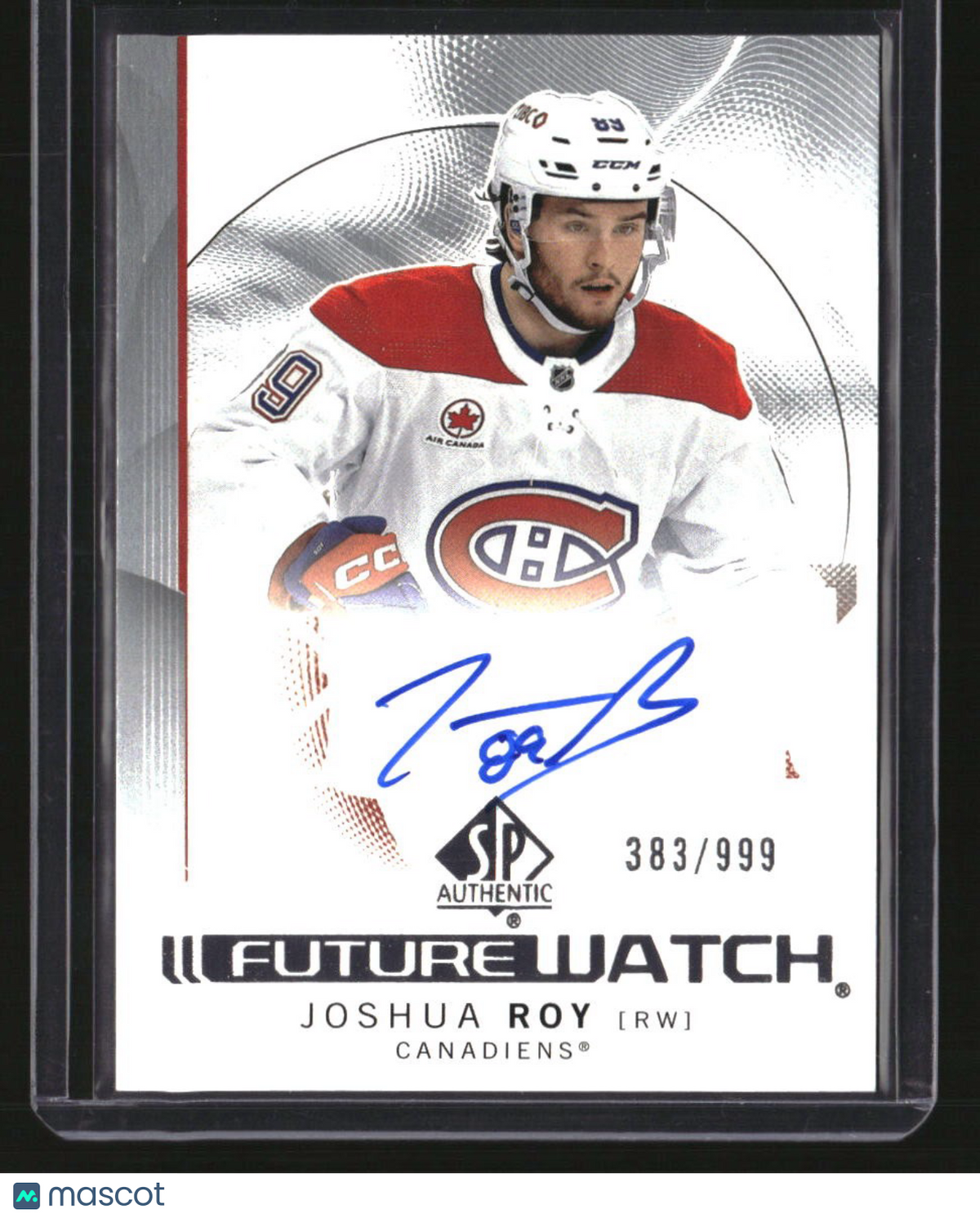 2025-26 SP Authentic Joshua Roy 2024-25 SP Authentic Update I #/999
