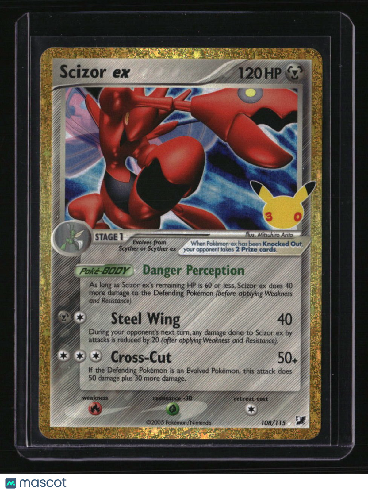 ME: 30th Celebration Classic Collection Scizor ex