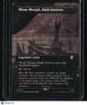 Commander: The Lord of the Rings: Minas Morgul, Dark Fortress (Borderless)