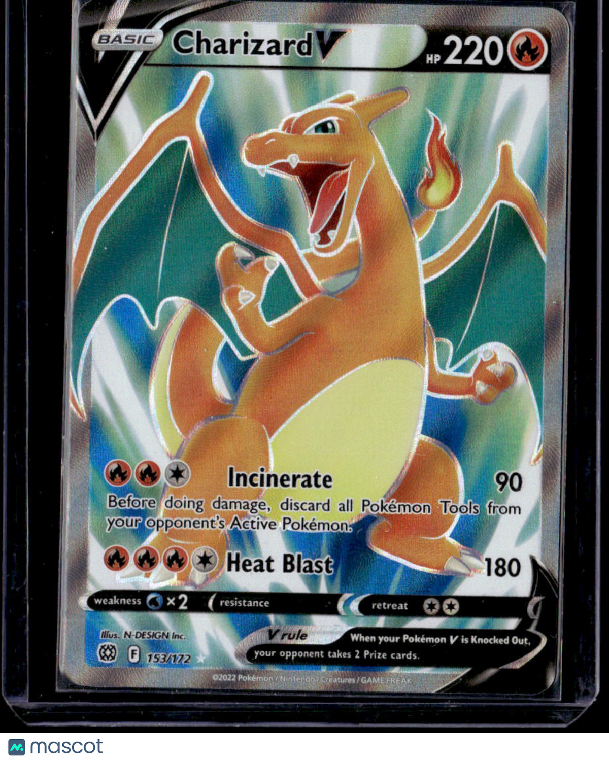 SWSH09: Brilliant Stars Charizard V (Full Art)