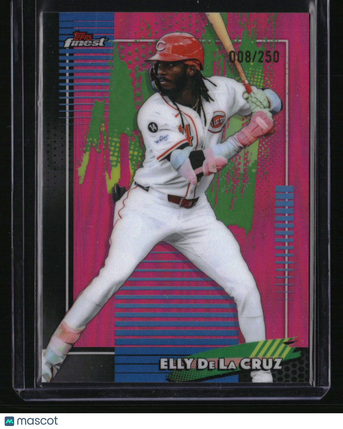 2026 Finest Elly De La Cruz Pink Refractors #/250