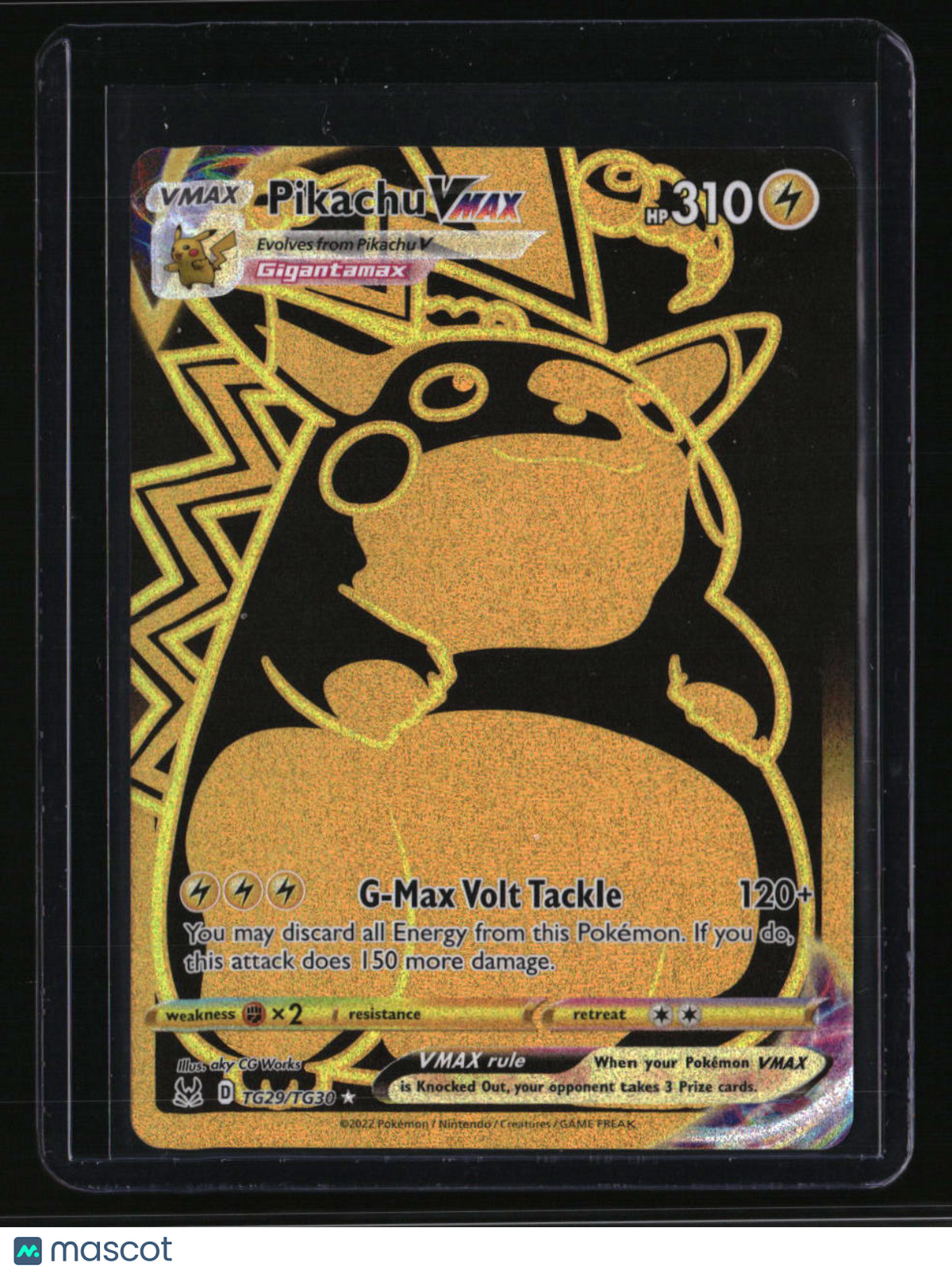SWSH11: Lost Origin Trainer Gallery Pikachu VMAX (Secret)