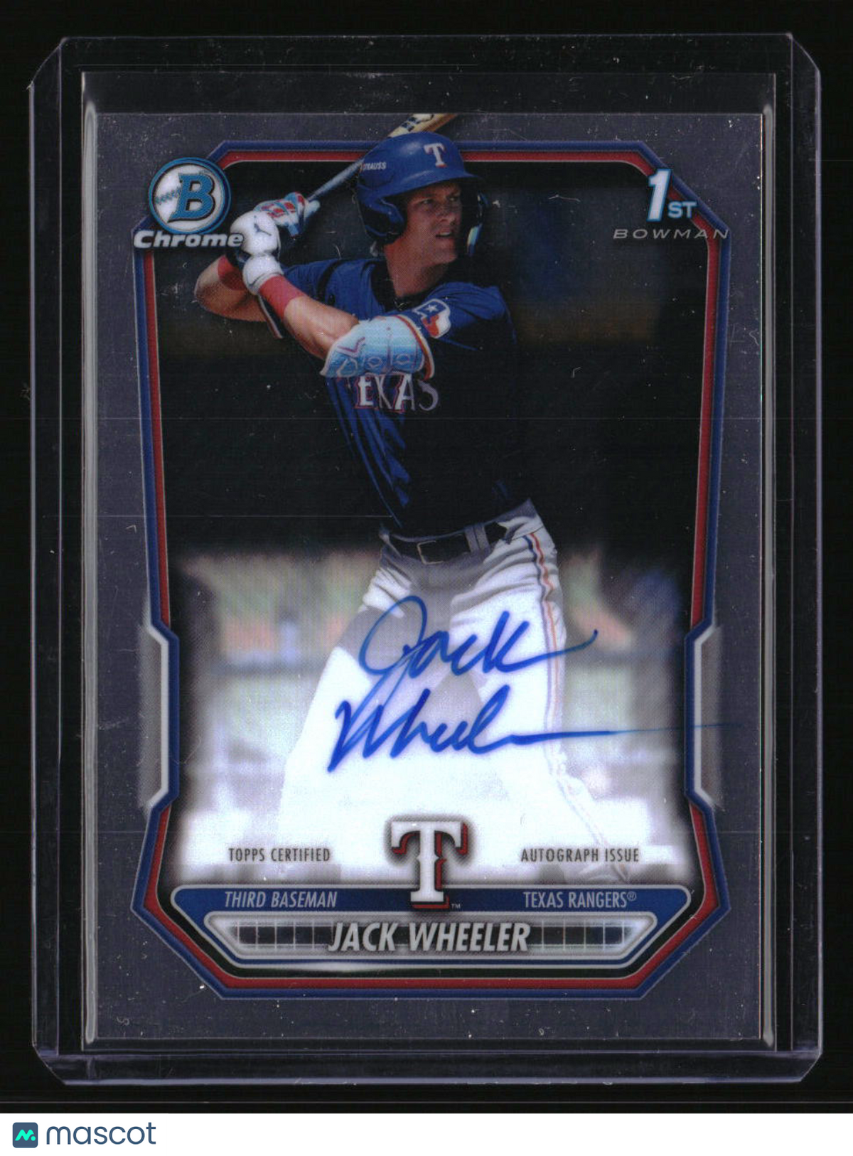 2026 Bowman Jack Wheeler Chrome Prospect Autographs