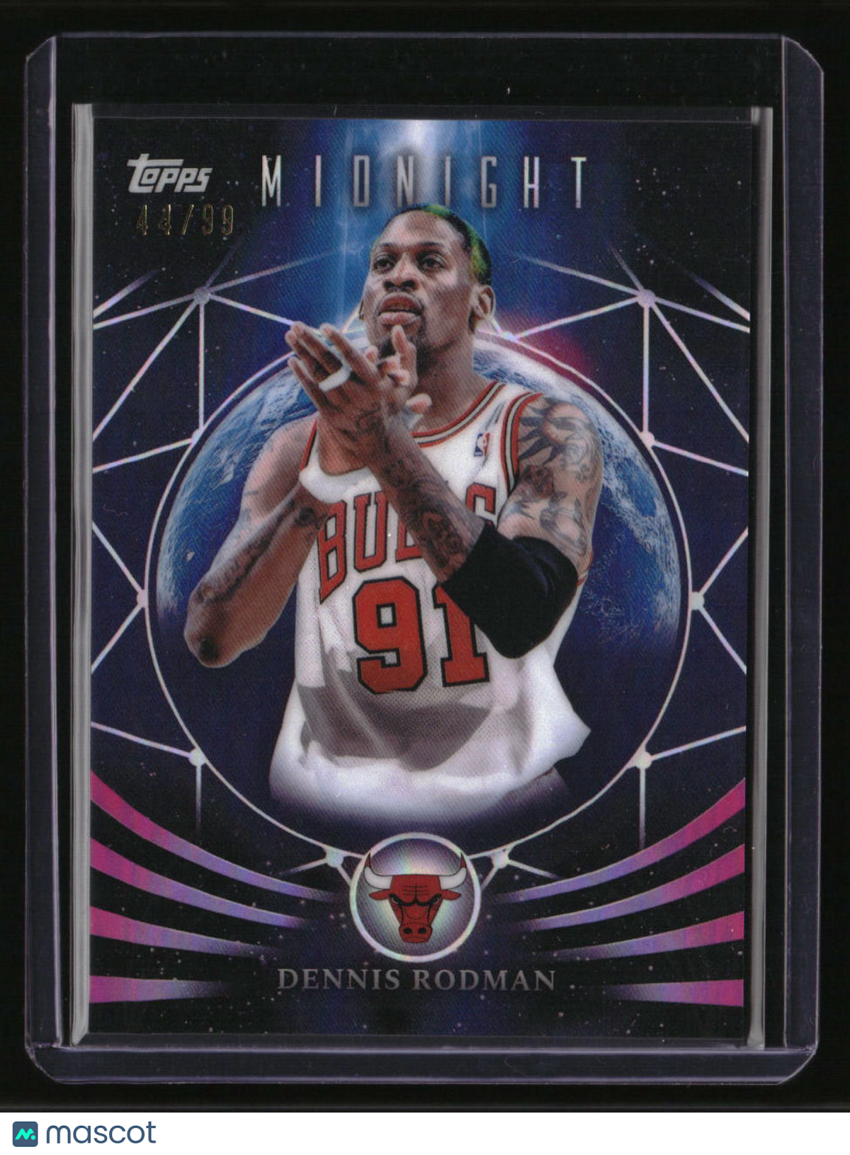 2025-26 Topps Midnight Dennis Rodman Moonfall Twilight #/99