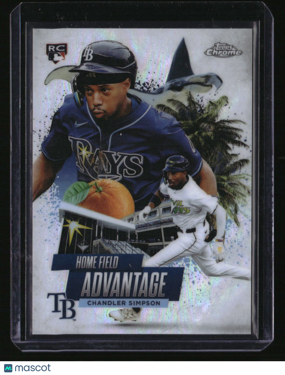 2025 Topps Chrome Update Chandler Simpson Home Field Advantage