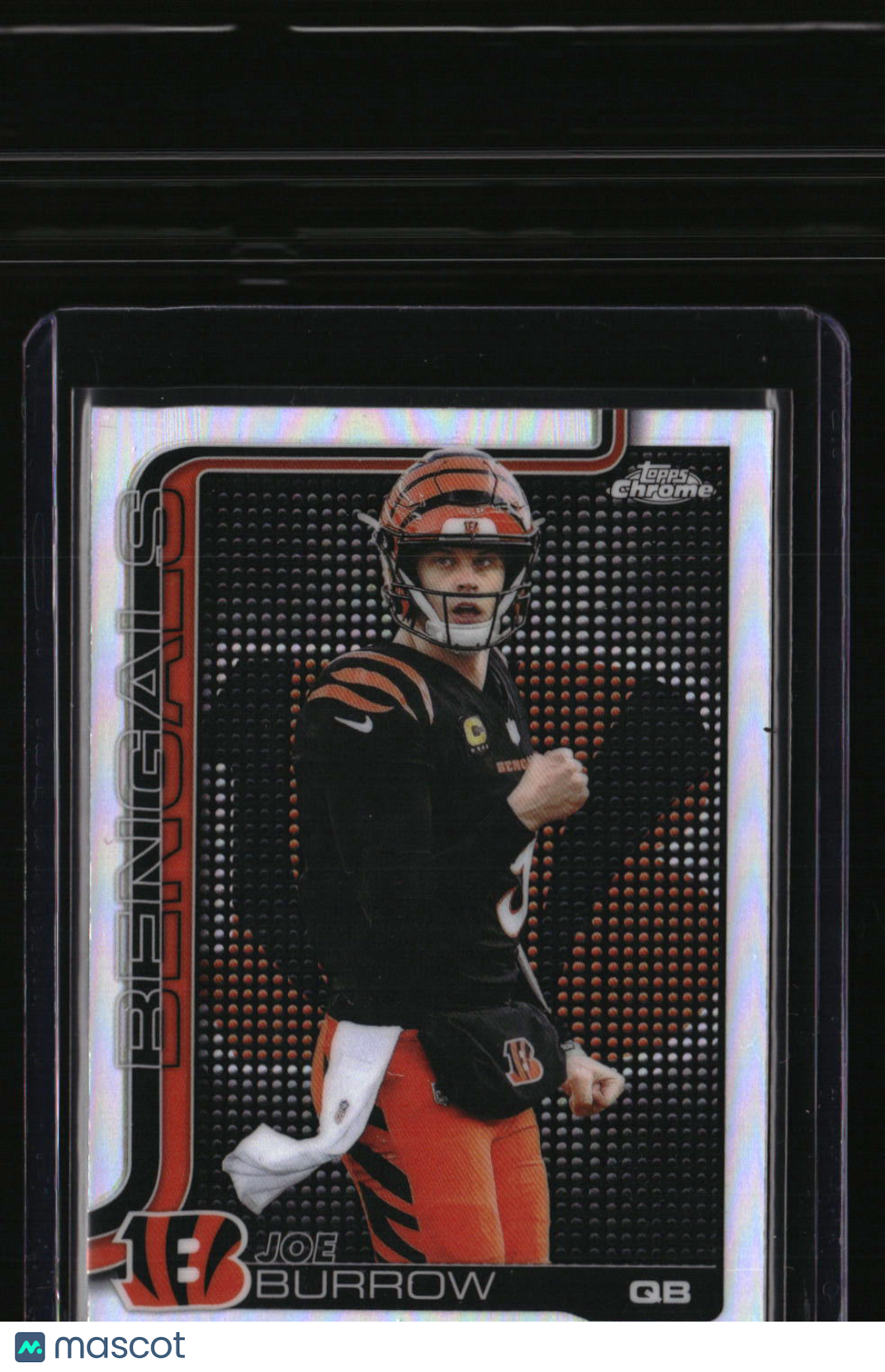 2025 Topps Chrome Joe Burrow Lightboard Logo