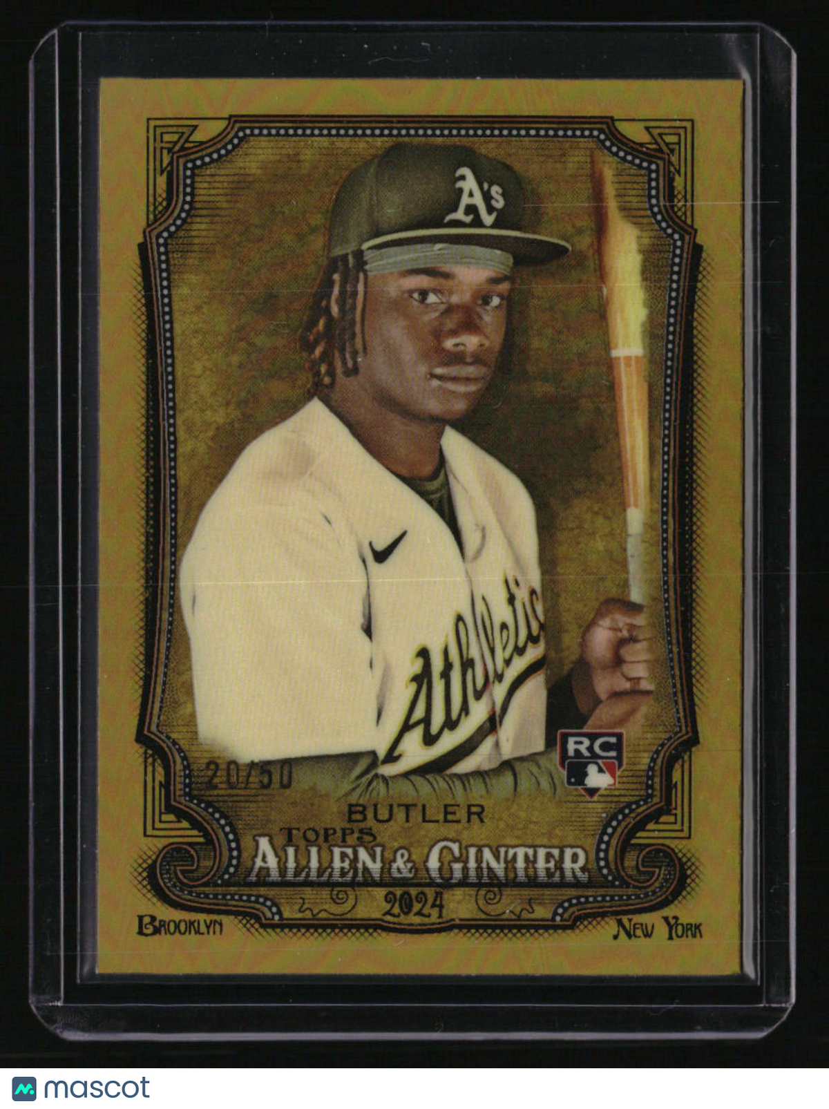 2024 Topps Allen &amp; Ginter Lawrence Butler Chrome Gold Refractors #/50