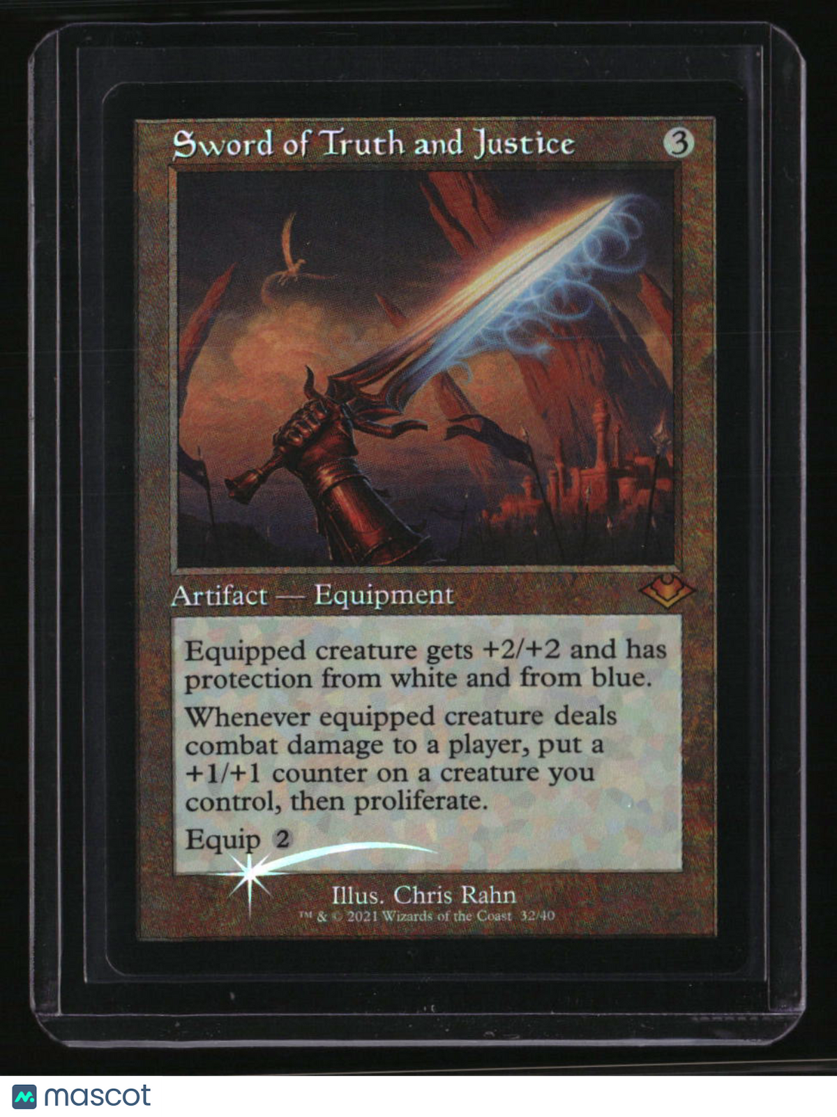 Modern Horizons Sword of Truth and Justice (Retro Frame) Foil