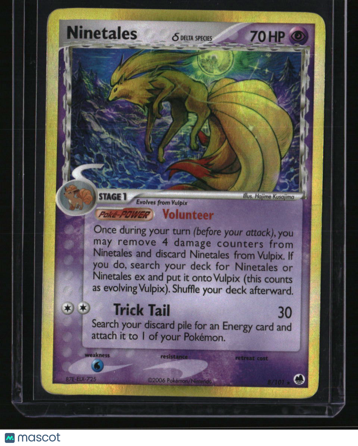 EX Dragon Frontiers Ninetales (Delta Species)