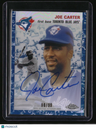 2023 Topps Chrome Joe Carter Autographs Platinum Toile Cream Blue #/99