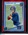 2025 Donruss Optic Jaxson Dart Red Hyper