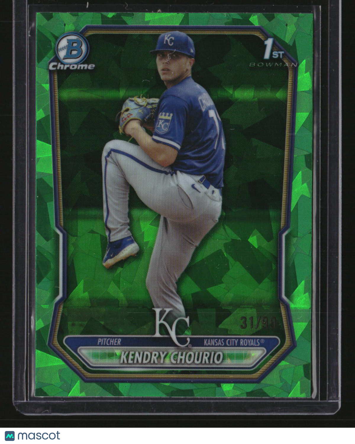 2026 Bowman Sapphire Edition Kendry Chourio Green #/99