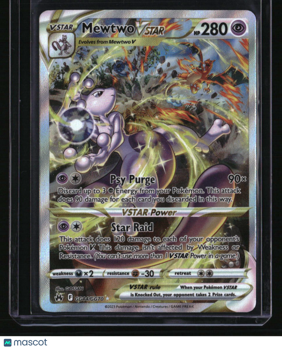 SWSH: Crown Zenith: Galarian Gallery Mewtwo VSTAR