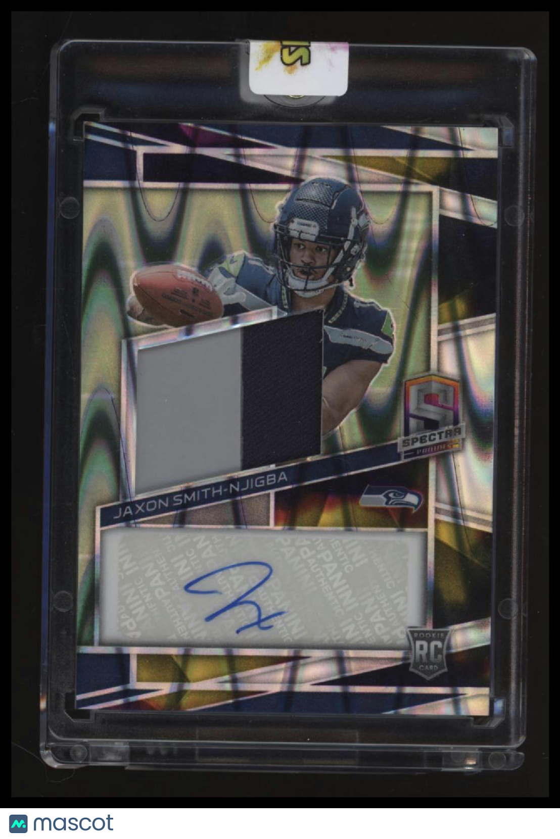 2023 Panini Spectra Jaxon Smith-Njigba Rookie Patch Autographs Supernova #/70