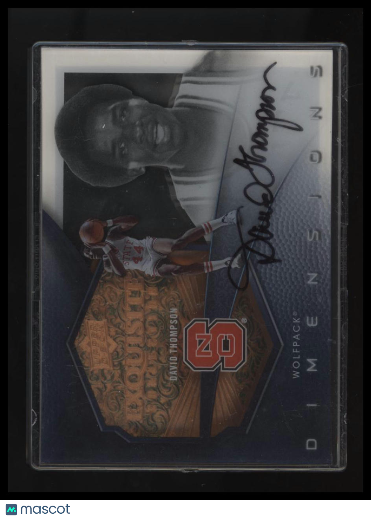 2012-13 Upper Deck Exquisite David Thompson Dimensions Autographs