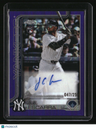 2025 Topps Chrome Update J.C. Escarra Chrome Update Autographs Purple #/250