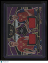 2025-26 Panini Select Road to FIFA World Cup Huijsen/Cubarsi Swatch Purple #/99