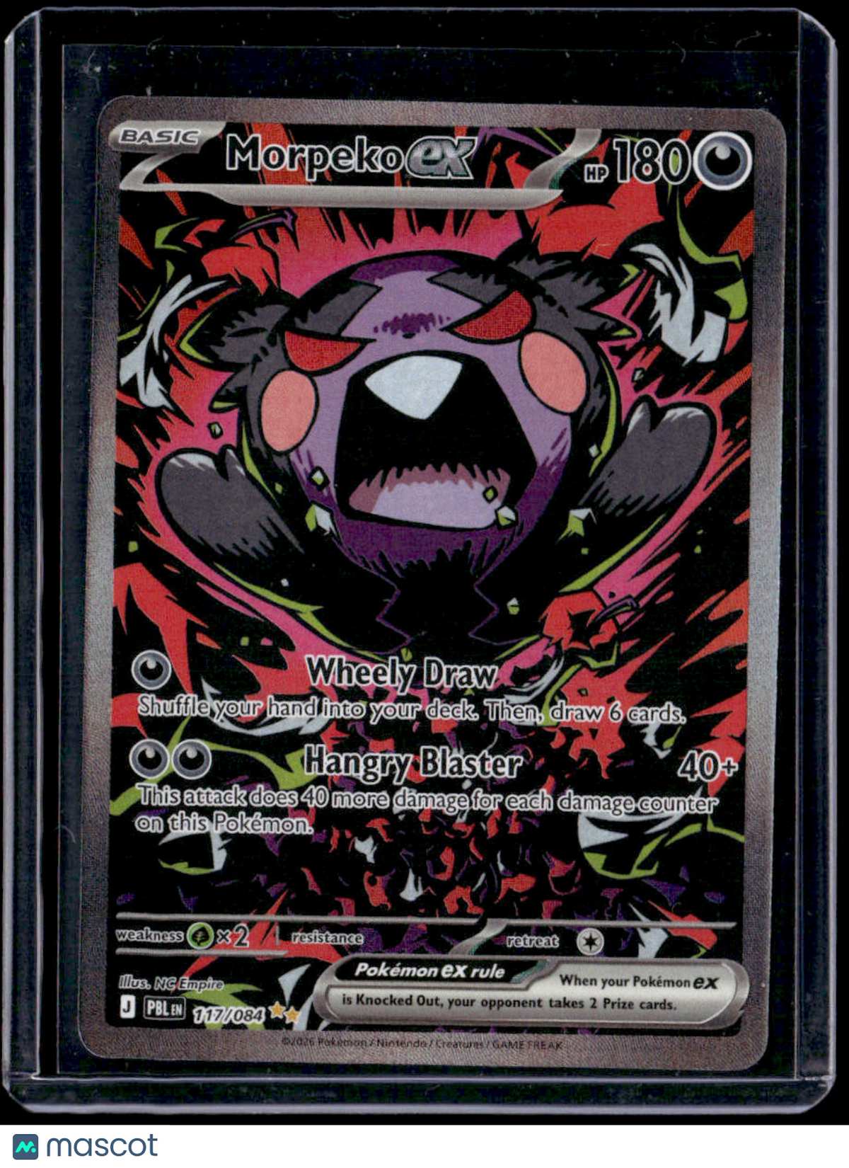 ME05: Pitch Black Morpeko ex