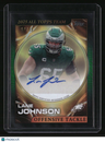2026 Topps Flagship Lane Johnson 2025 All Topps Team Autographs Green #/99