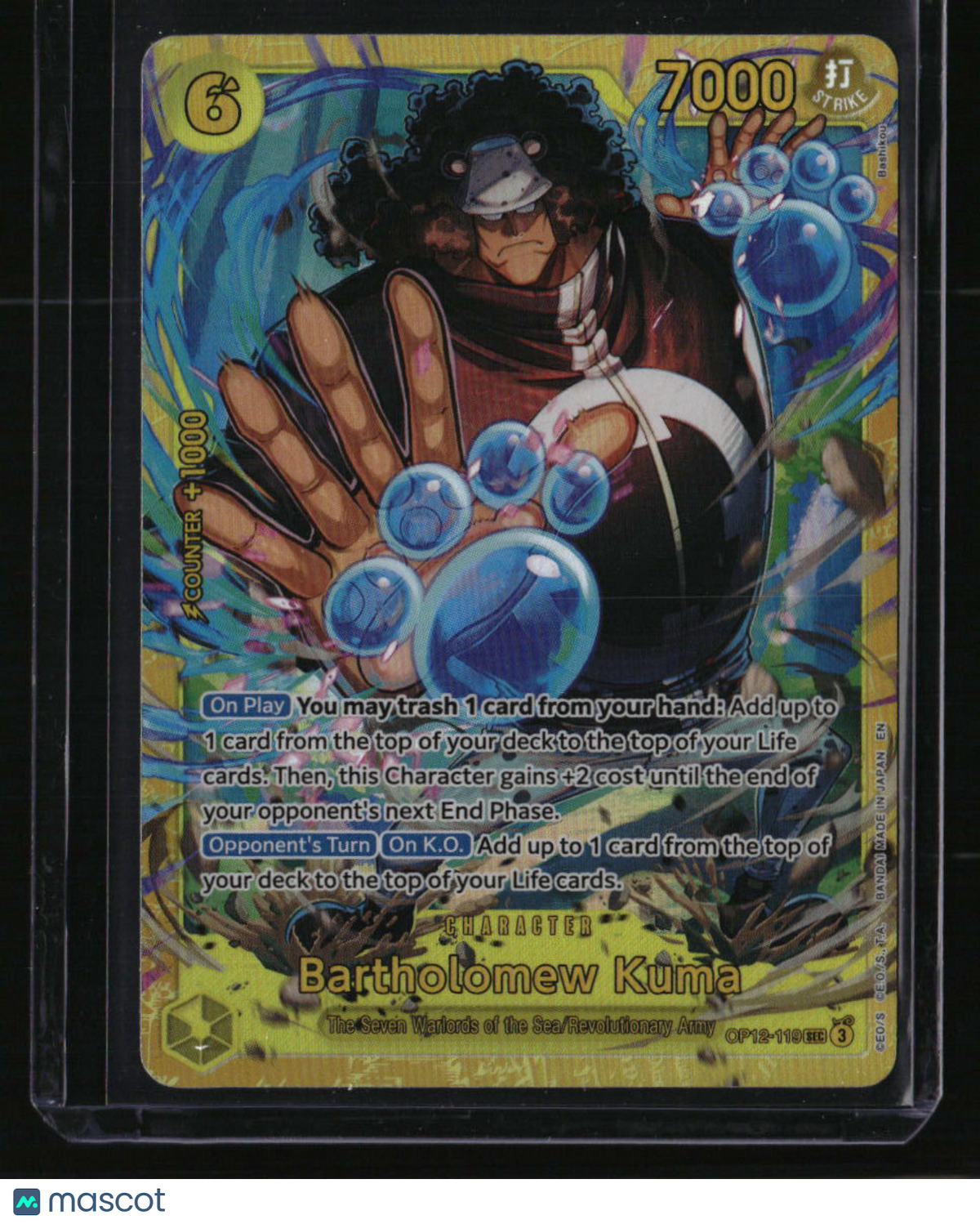 Legacy of the Master Bartholomew Kuma