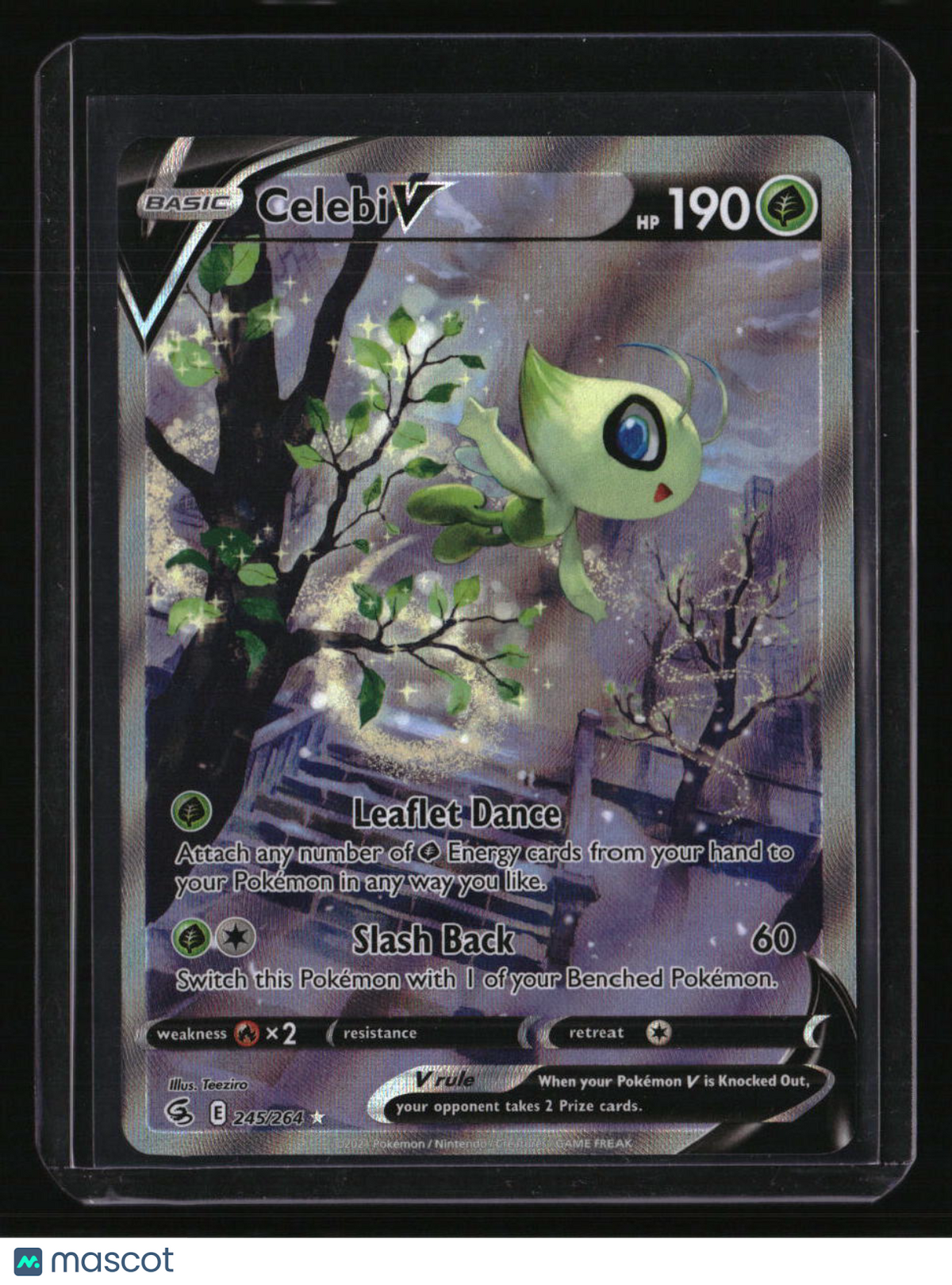 SWSH08: Fusion Strike Celebi V (Alternate Full Art)