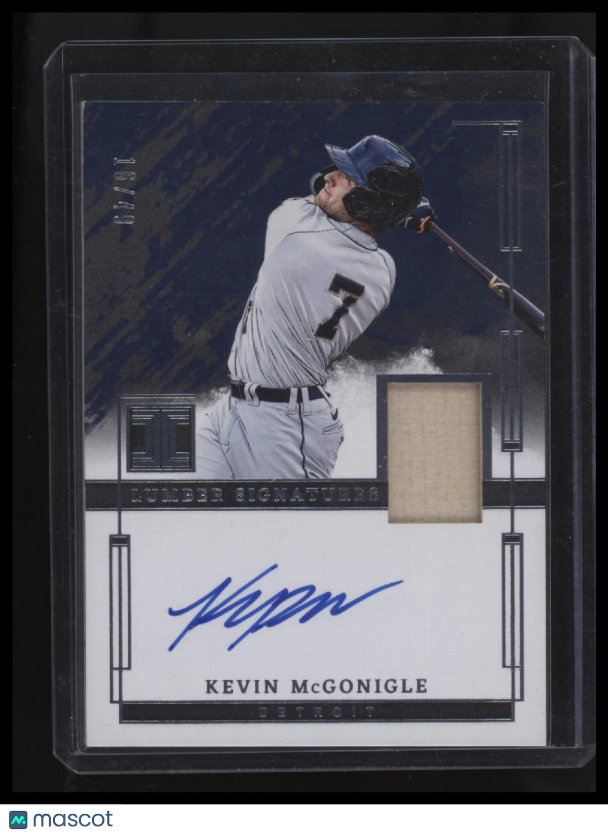 2024 Panini Impeccable Kevin McGonigle Impeccable Lumber Signatures #/49