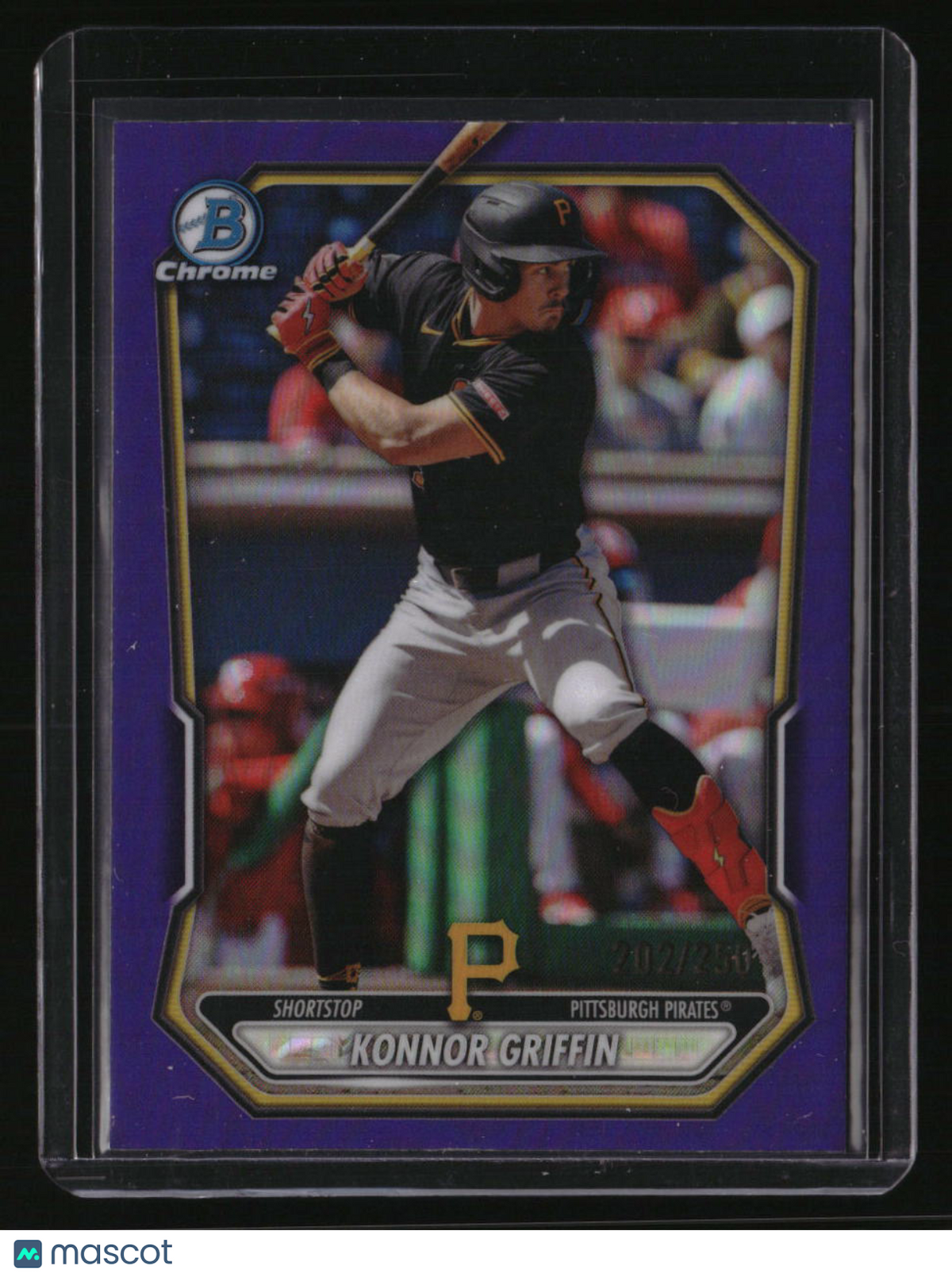 2026 Bowman Konnor Griffin Chrome Prospects Purple Refractor #/250