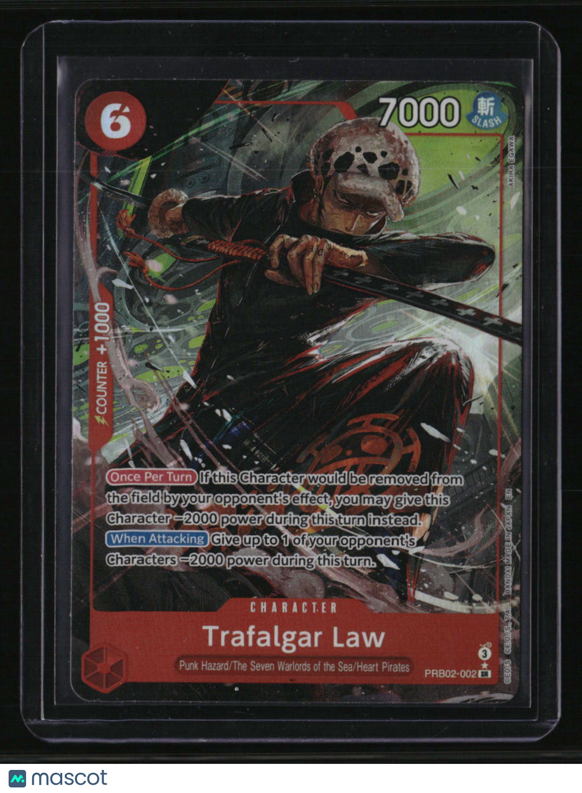 The Best Premium Booster Vol. 2 Trafalgar Law (Alternate Art)