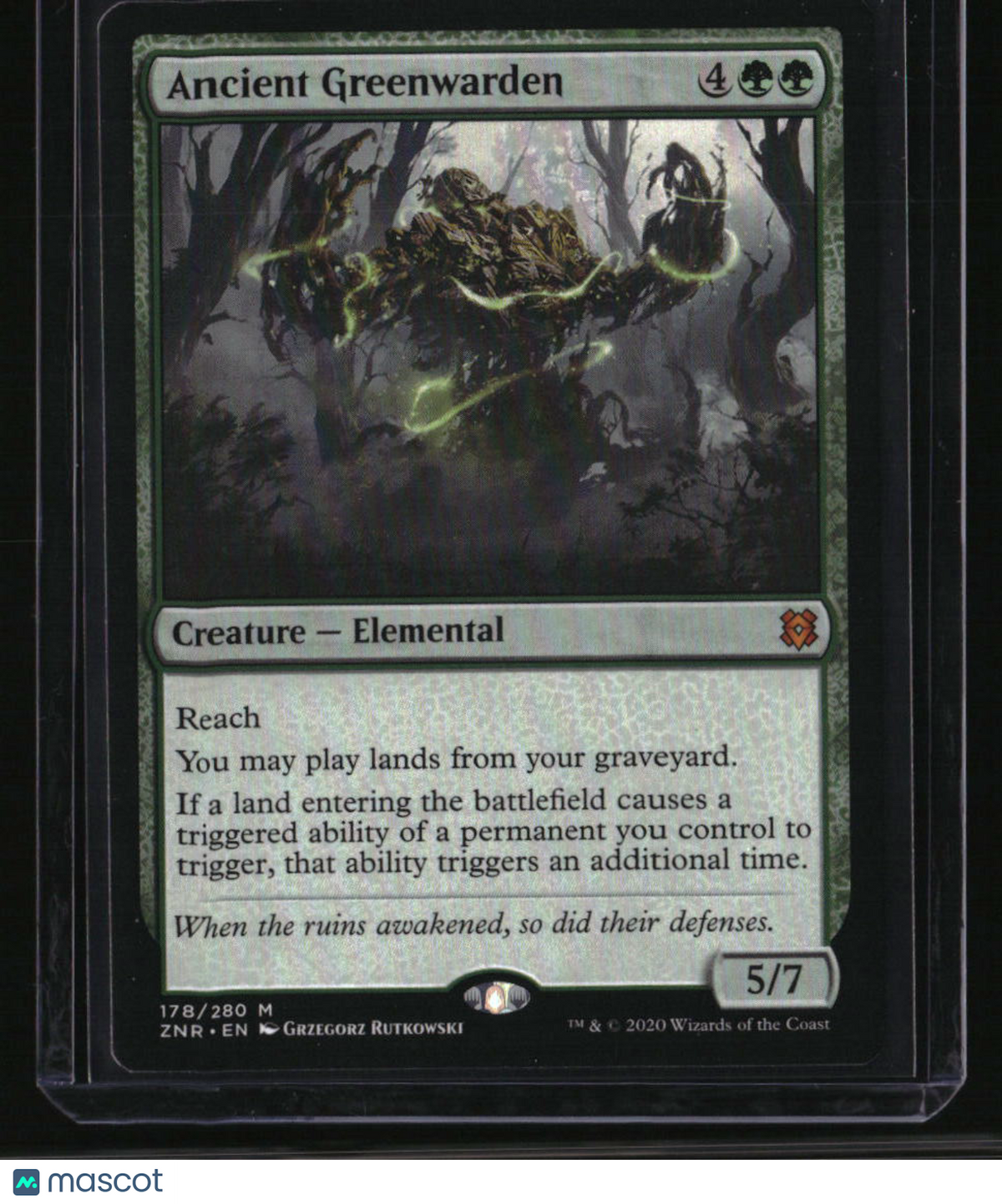 Zendikar Rising Ancient Greenwarden