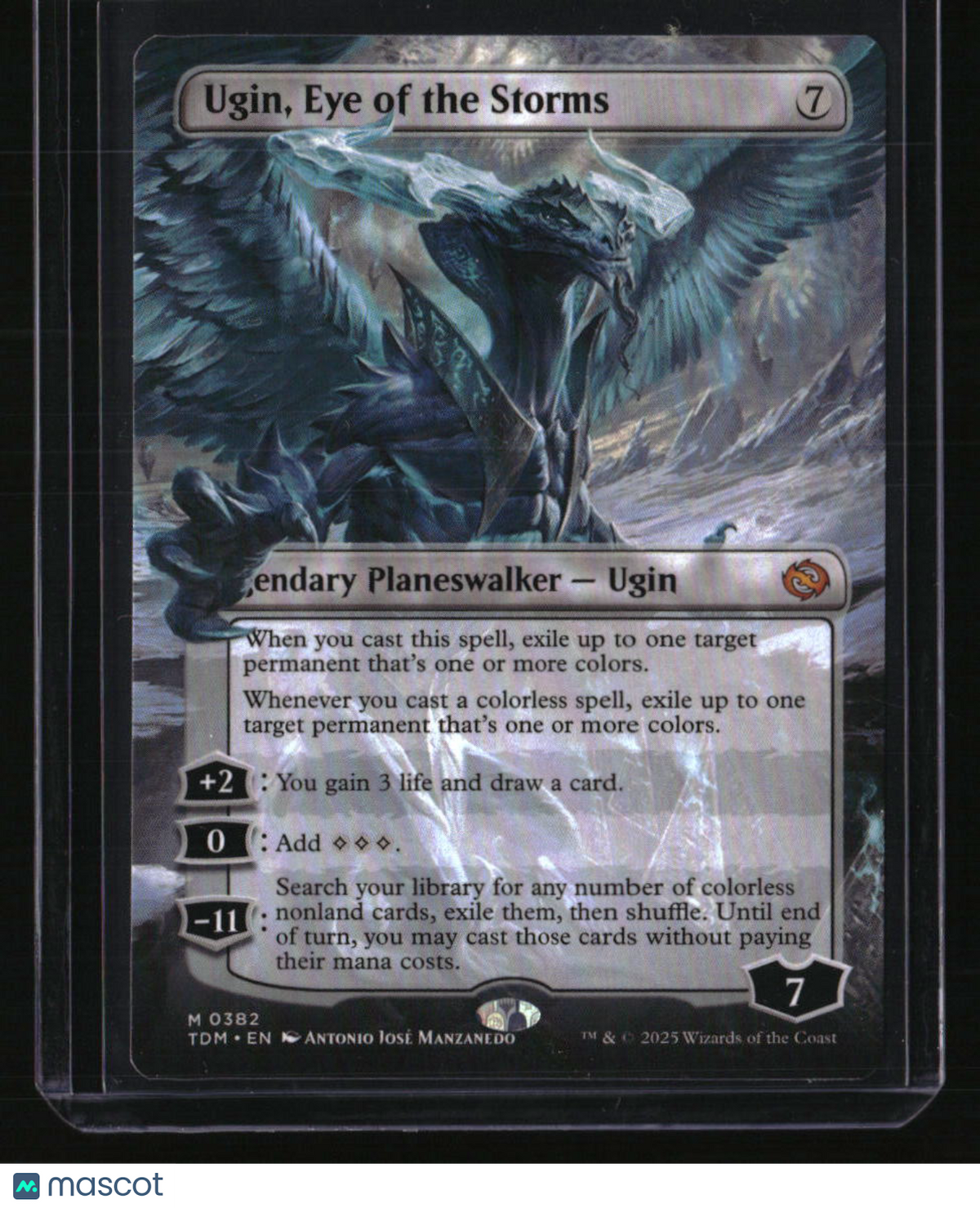 Tarkir: Dragonstorm Ugin, Eye of the Storms (Borderless)