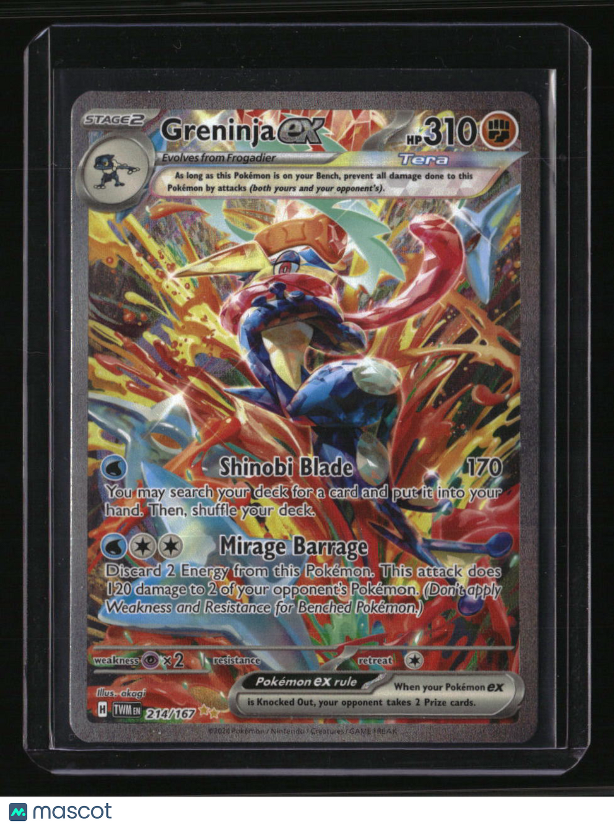 SV06: Twilight Masquerade Greninja ex