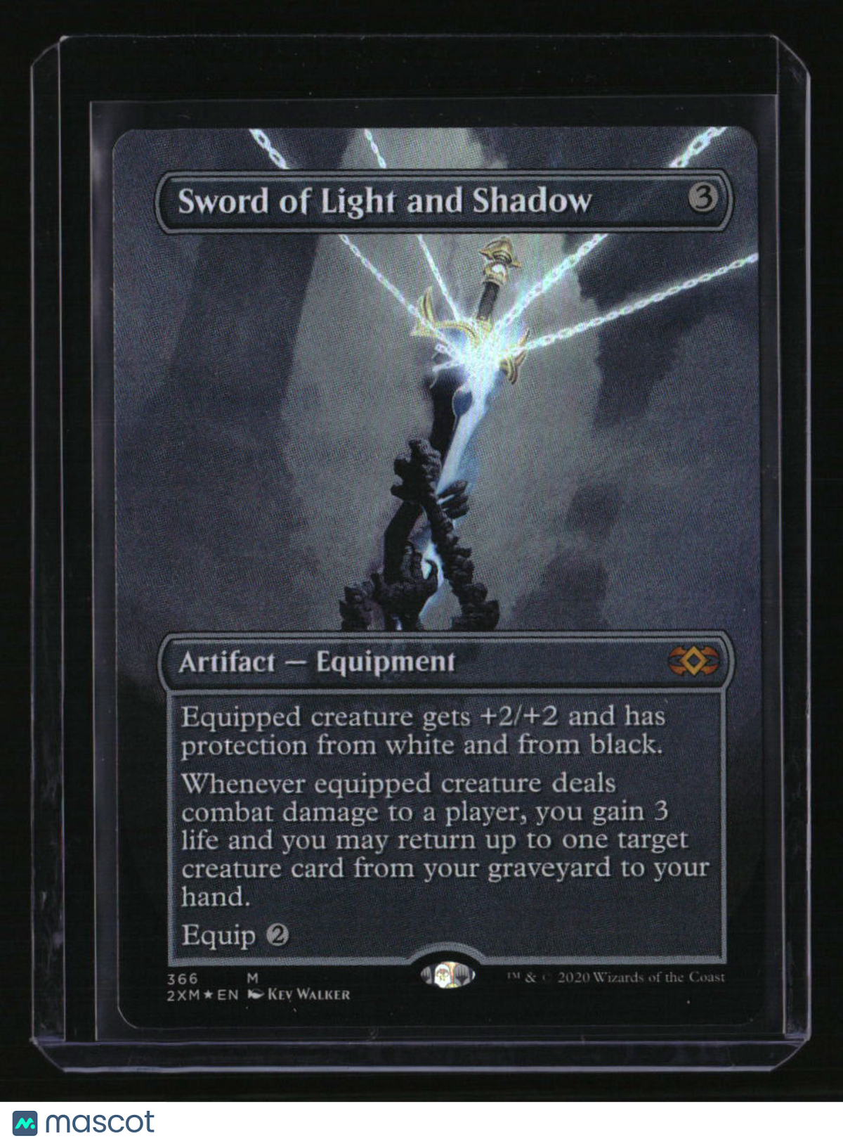 Double Masters Sword of Light and Shadow (Borderless) Foil