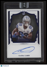2020 Panini Flawless CeeDee Lamb Rookie Black Box Shadow Signatures Platinum 1/1
