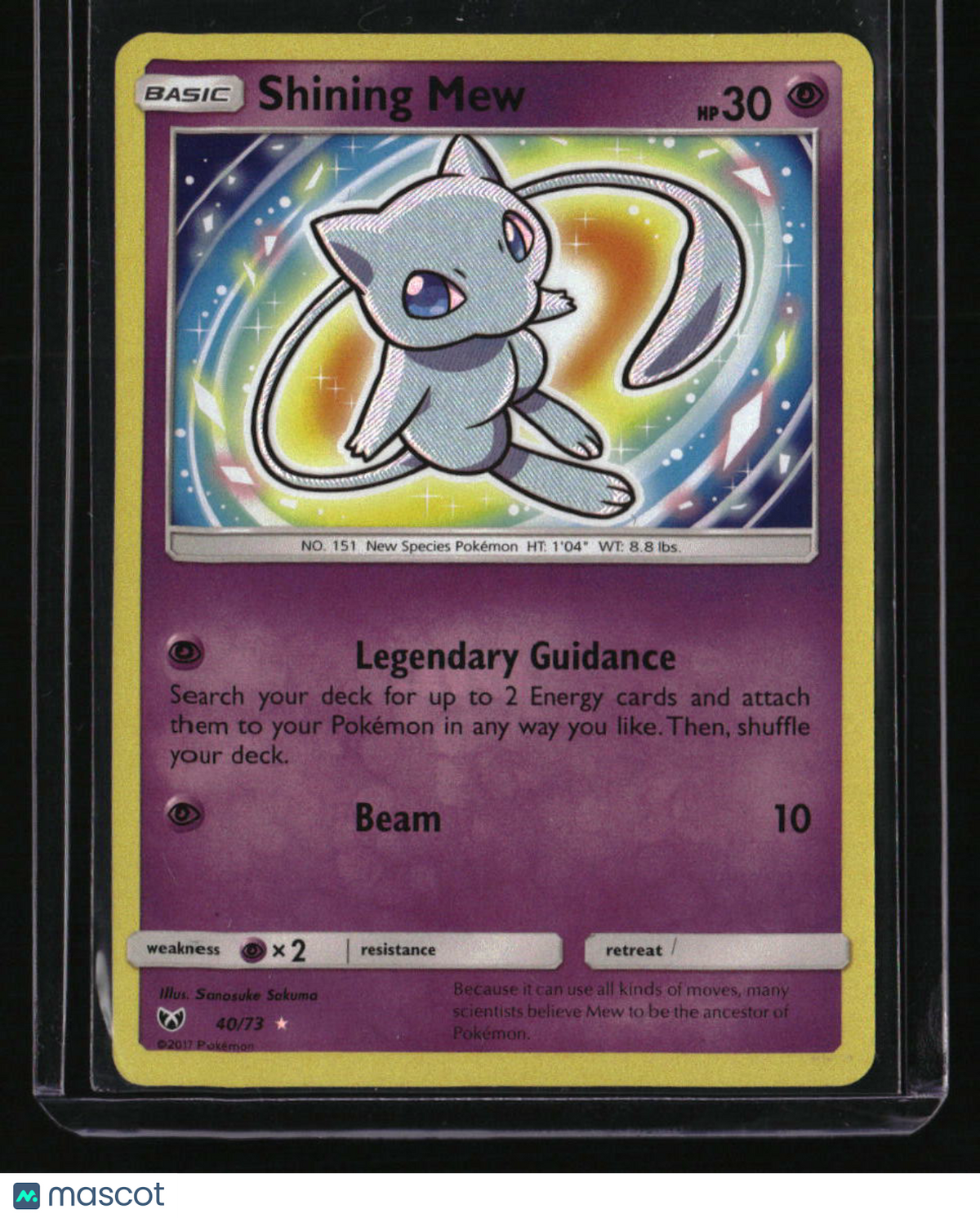 Shining Legends Shining Mew