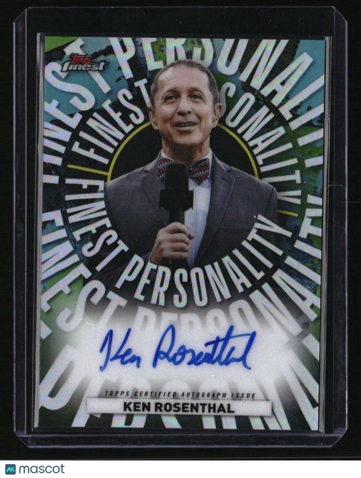 2026 Finest Ken Rosenthal Finest Personality Autographs
