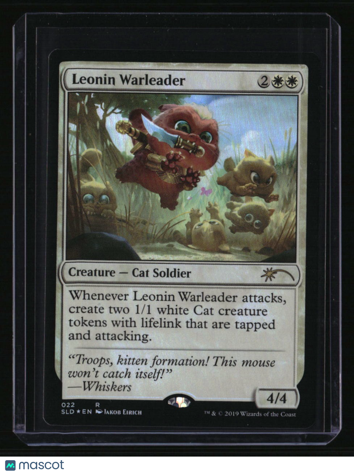 Secret Lair Drop Series Leonin Warleader Foil