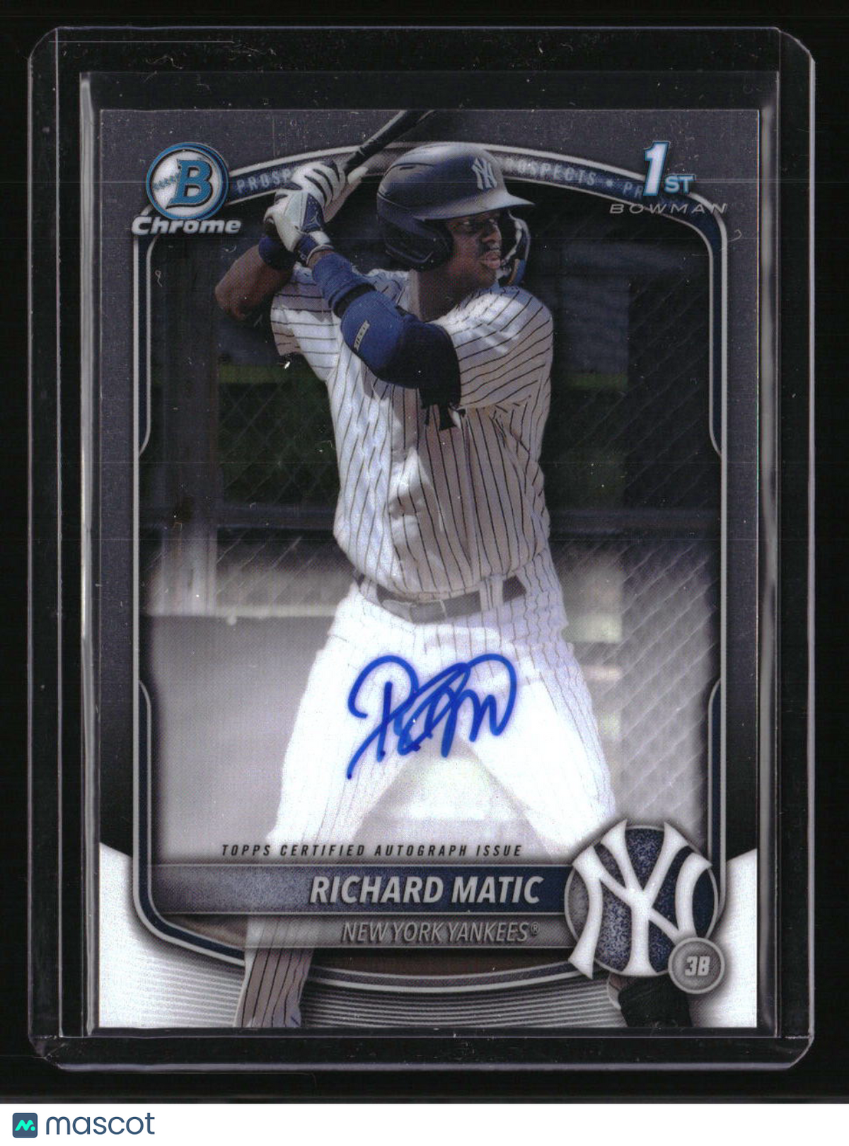 2025 Bowman Richard Matic Chrome Prospects Autographs