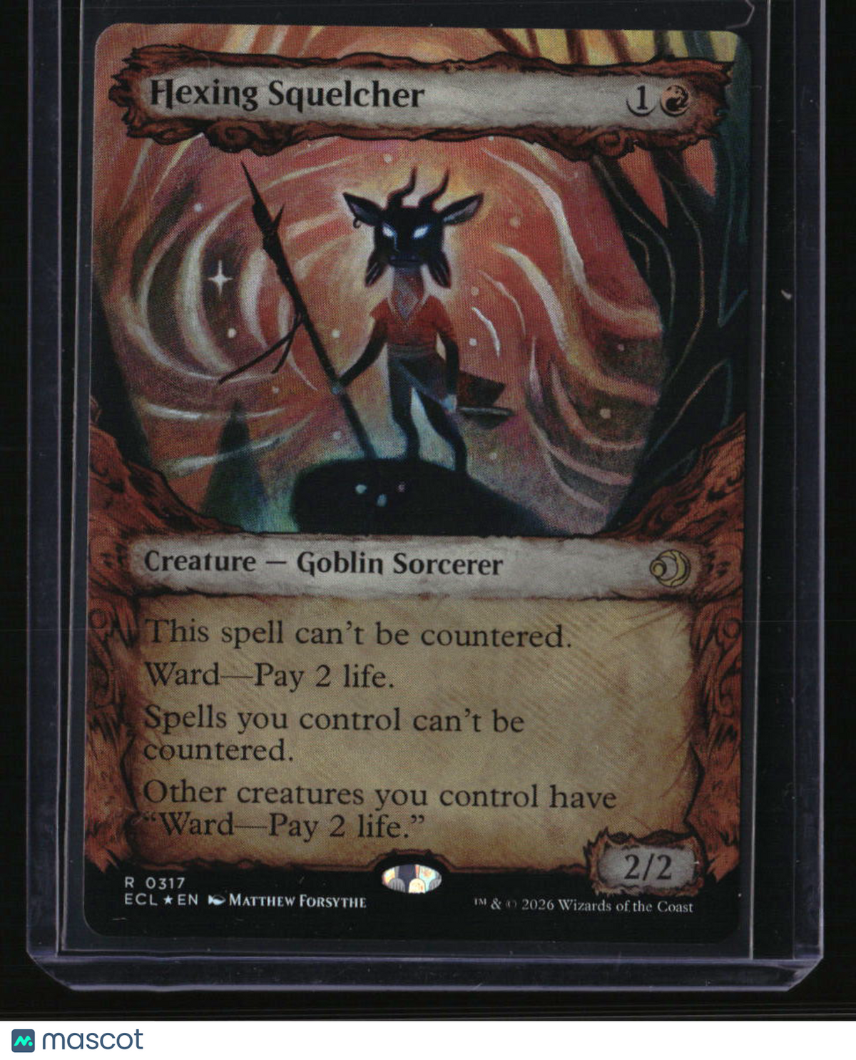 Lorwyn Eclipsed Hexing Squelcher (Showcase) Foil