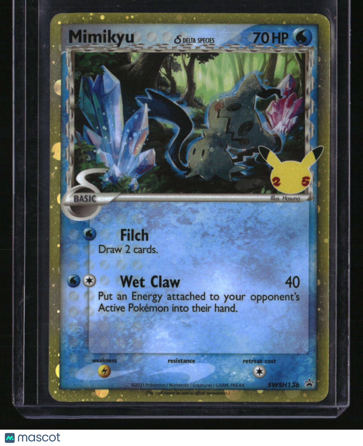 SWSH: Sword & Shield Promo Cards Mimikyu (Delta Species)